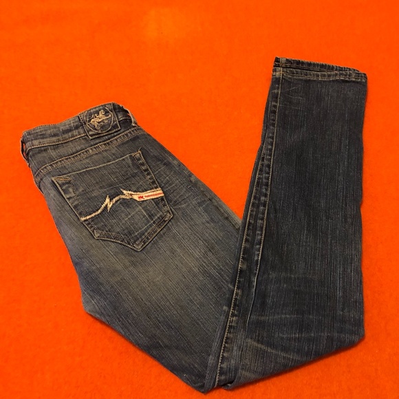 Vintage Parasuco straight leg stretch jeans GUC - Picture 1 of 12